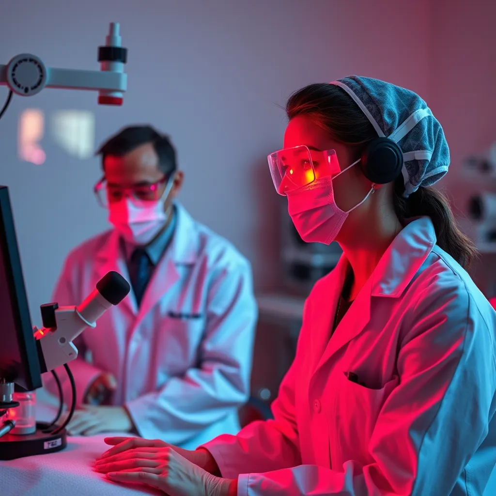 Scientists studying red light therapy